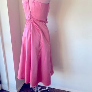 MIDI strapless dress